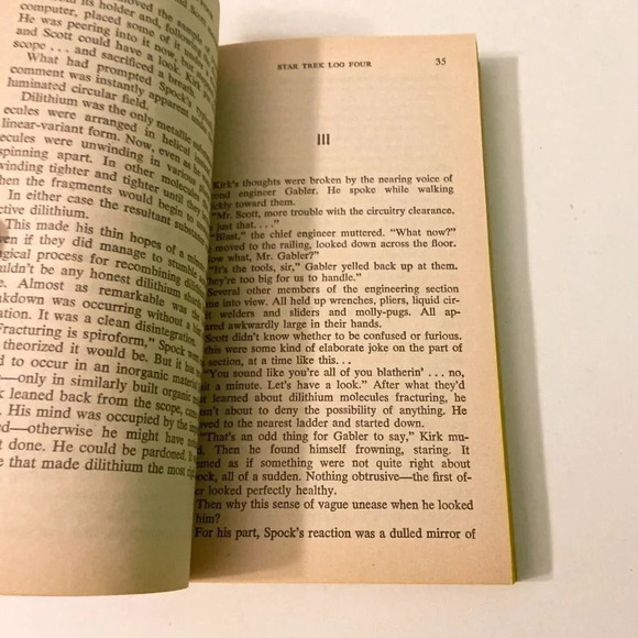 Vintage 1975 Star Trek Log Four Alan Dean  Foster Ballantine Paperback - Picture 12 of 16